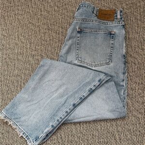 Calvin Klein light wash denim jeans